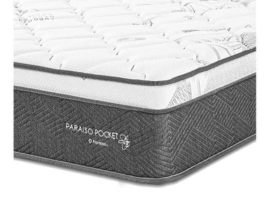 COLCHÓN PARAÍSO POCKET STAR 2 PLAZAS + 2 ALMOHADAS + PROTECTOR - 3