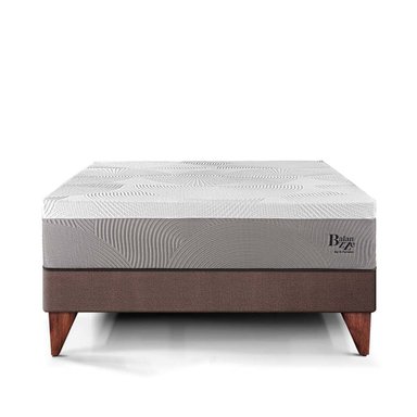 CAMA EUROPEA PARAÍSO BALANZZE BIPANEL KING CHOCOLATE + 2 ALMOHADAS VISCOELÁSTICAS - 3