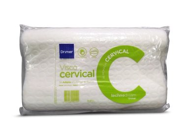 ALMOHADA DRIMER VISCO CERVICAL 49X30 CM BLANCO