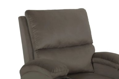 SILLÓN RECLINABLE RIPLEY HOME CHAMPION CON POSAVASOS 1 CUERPO TAUPE - 11