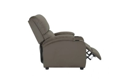 SILLÓN RECLINABLE RIPLEY HOME CHAMPION CON POSAVASOS 1 CUERPO TAUPE - 7