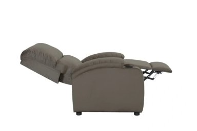 SILLÓN RECLINABLE RIPLEY HOME CHAMPION CON POSAVASOS 1 CUERPO TAUPE - 8