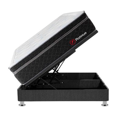 CAMA BOXET FORLI PLATINIUM 2 PLAZAS GRIS - 2