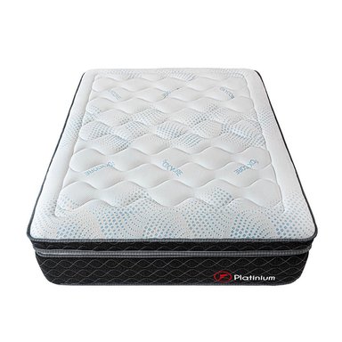 DORMITORIO AMERICANO FORLI PLATINIUM QUEEN 4 CAJONES GRIS - 5
