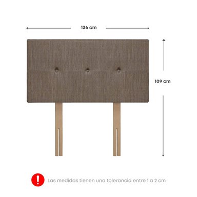 DORMITORIO BOXET FORLI BOREAL 2 PLAZAS MARRÓN - 6
