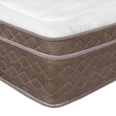 DORMITORIO BOXET FORLI SIRIUS 2 PLAZAS MARRÓN CLARO + CABECERA LÍNEAS - 3