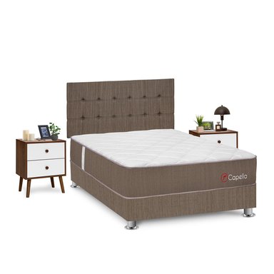 DORMITORIO AMERICANO FORLI CAPELLA 2 PLAZAS    + VELADOR - 2