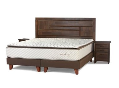 DORMITORIO EUROPEO ROSEN NEST KING DOLCE + 2 VELADORES - 2