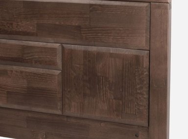 DORMITORIO EUROPEO ROSEN NEST KING DOLCE + 2 VELADORES - 5