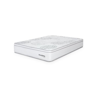 CAMA AMERICANA EL CISNE MAXIMA RESORTES 2 PLAZAS GRIS - 5