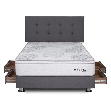 DORMITORIO CON CAJONES EL CISNE MAXIMA QUEEN - 2