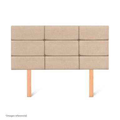 CABECERA PARAÍSO BLOCKS 1.5 PLAZAS CHAMPAGNE - 2