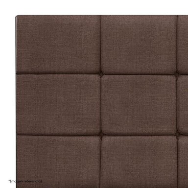 CABECERA PARAÍSO BLOCKS 1.5 PLAZAS CHOCOLATE - 3
