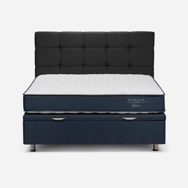 DORMITORIO BOXET ROSEN UPLINE ISSEY GRAFITO QUEEN - 5
