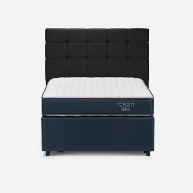 DORMITORIO DIVÁN ROSEN UPLINE ISSEY 2 PLAZAS GRAFITO - 3