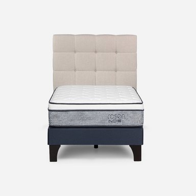 DORMITORIO EUROPEO ROSEN INDIE 1.5 PLAZAS ISSEY NIEBLA - 2
