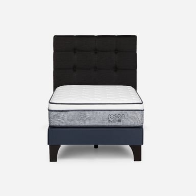 DORMITORIO EUROPEO ROSEN INDIE 1.5 PLAZAS ISSEY GRAFITO - 2