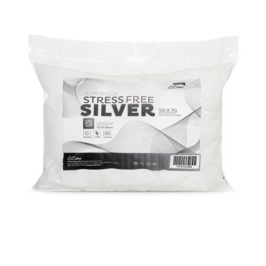 ALMOHADA EL CISNE STREEFRE SILVER 70X50 CM BLANCO MATE
