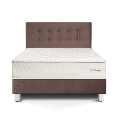 DORMITORIO PARAÍSO ROYAL CROWN 2 PLAZAS CHOCOLATE + 2 ALMOHADAS VISCOELÁSTICAS - 4