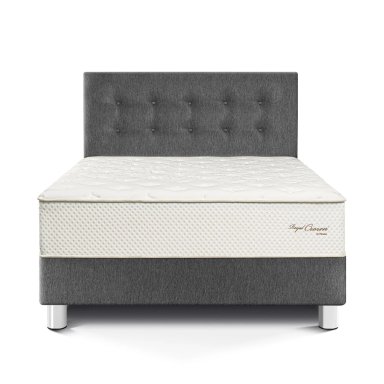 DORMITORIO PARAÍSO ROYAL CROWN 2 PLAZAS GRIS + 2 ALMOHADAS VISCOELÁSTICAS - 4