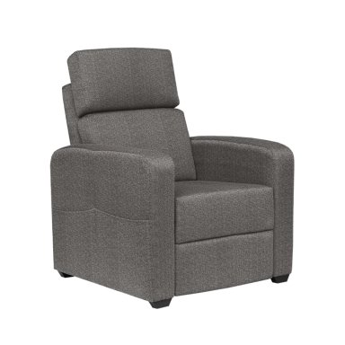 SILLÓN RECLINABLE FORLI FE MADERA CON BOLSILLO