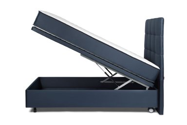 DORMITORIO BOXET ROSEN UPLINE 2 PLAZAS ISSEY AZUL - 3