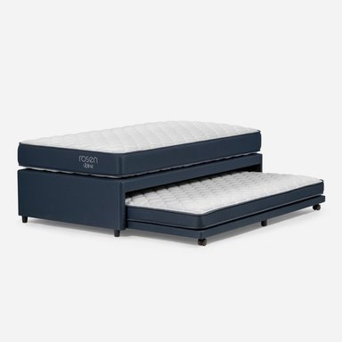 DORMITORIO DIVÁN ROSEN UPLINE 1.5 PLAZAS ISSEY AZUL - 6