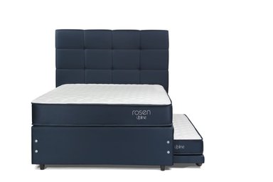 DORMITORIO DIVÁN ROSEN UPLINE 2 PLAZAS ISSEY AZUL - 3