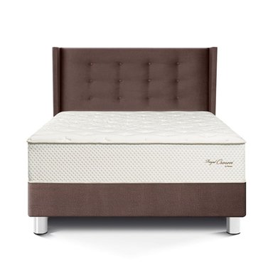 DORMITORIO PARAÍSO ROYAL CROWN 1.5 PLAZAS + CABECERA GOLD CHOCOLATE + 1 ALMOHADA VISCOELÁSTICA - 3