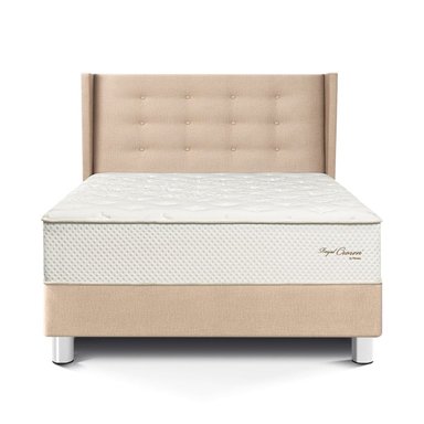 DORMITORIO PARAÍSO ROYAL CROWN 1.5 PLAZAS + CABECERA GOLD CHAMPAGNE + 1 ALMOHADA VISCOELÁSTICA - 3