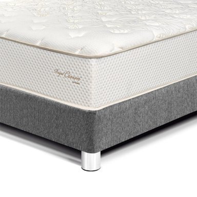 DORMITORIO PARAÍSO ROYAL CROWN 2 PLAZAS + CABECERA GOLD GRIS + 2 ALMOHADAS VISCOELÁSTICAS - 2