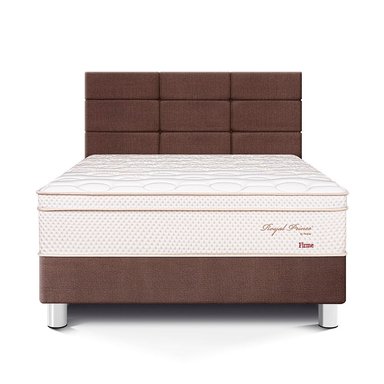 DORMITORIO PARAÍSO ROYAL PRINCE 1.5 PLAZAS + CABECERA BLOCKS CHOCOLATE + 1 ALMOHADA VISCOELÁSTICA - 3