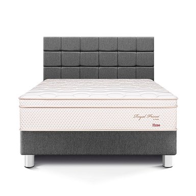 DORMITORIO PARAÍSO ROYAL PRINCE KING + CABECERA BLOCKS GRIS + 2 ALMOHADAS VISCOELÁSTICAS - 3