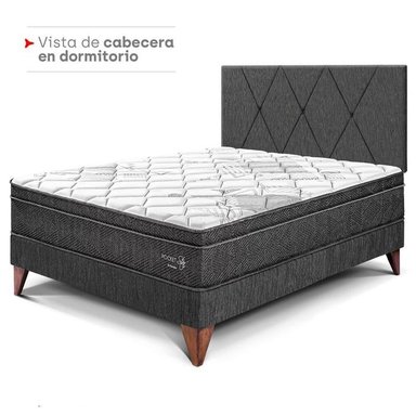 CABECERA PARAÍSO LOFT 2 PLAZAS CHARCOAL - 4