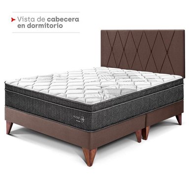 CABECERA PARAÍSO LOFT KING CHOCOLATE - 4
