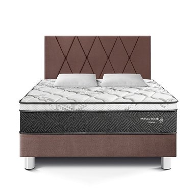 DORMITORIO AMERICANO PARAÍSO PARAÍSO POCKET STAR QUEEN POCKET STAR + CABECERA LOFT CHOCOLATE - 3