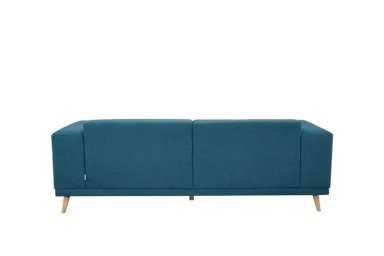 SOFÁ CON PUFF RIPLEY HOME MARÍA 3 CUERPOS AZUL CLARO - 6