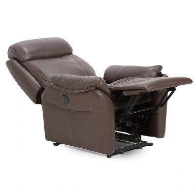SILLÓN RECLINABLE ROSEN KLIMT 1 CUERPO CAFÉ - 5