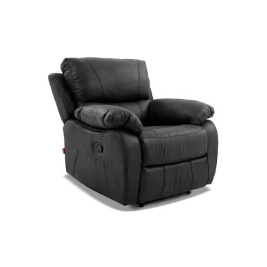 SILLÓN RECLINABLE ROSEN ORSON STONE NEGRO 1 CUERPO