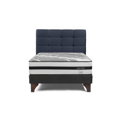 DORMITORIO EUROPEO ROSEN DRIVEN 2 PLAZAS ISSEY AZUL - 2