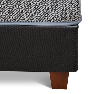 CAMA AMERICANA DRIMER POCKET NOVO 2 PLAZAS GRIS OSCURO - 3