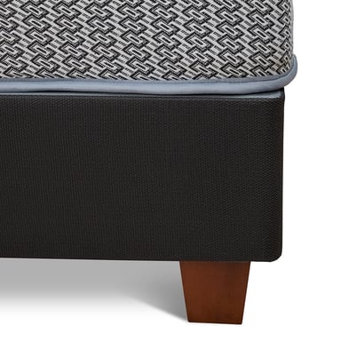 DORMITORIO AMERICANO DRIMER POCKET NOVO 1.5 PLAZAS GRIS OSCURO - 3
