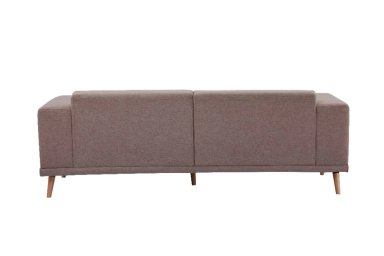 SOFÁ CON PUFF RIPLEY HOME MARÍA 3 CUERPOS TAUPE - 6