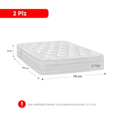 CAMA BOXET FORLI NIZA 2 PLAZAS GRIS - 6