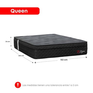 CAMA BOXET FORLI DIJON QUEEN GRIS - 6