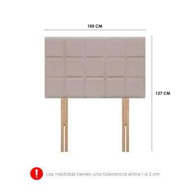 DORMITORIO BOXET FORLI NIZA 1.5 PLAZAS BEIGE - 8