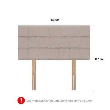 DORMITORIO BOXET FORLI NIZA 2 PLAZAS BEIGE - 8