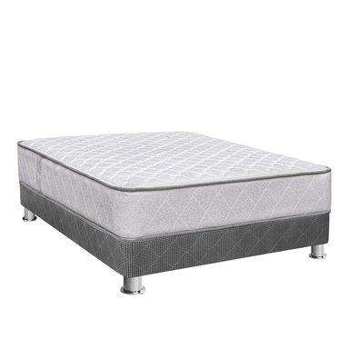 CAMA AMERICANA RIZZOLI PALERMO 1.5 PLAZAS GRIS - 2