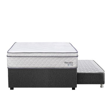 CAMA DIVÁN RIZZOLI VESUBIO 1.5 PLAZAS GRIS - 2