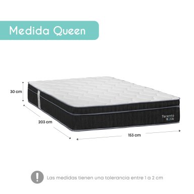 COLCHÓN RIZZOLI TARENTO QUEEN - 6